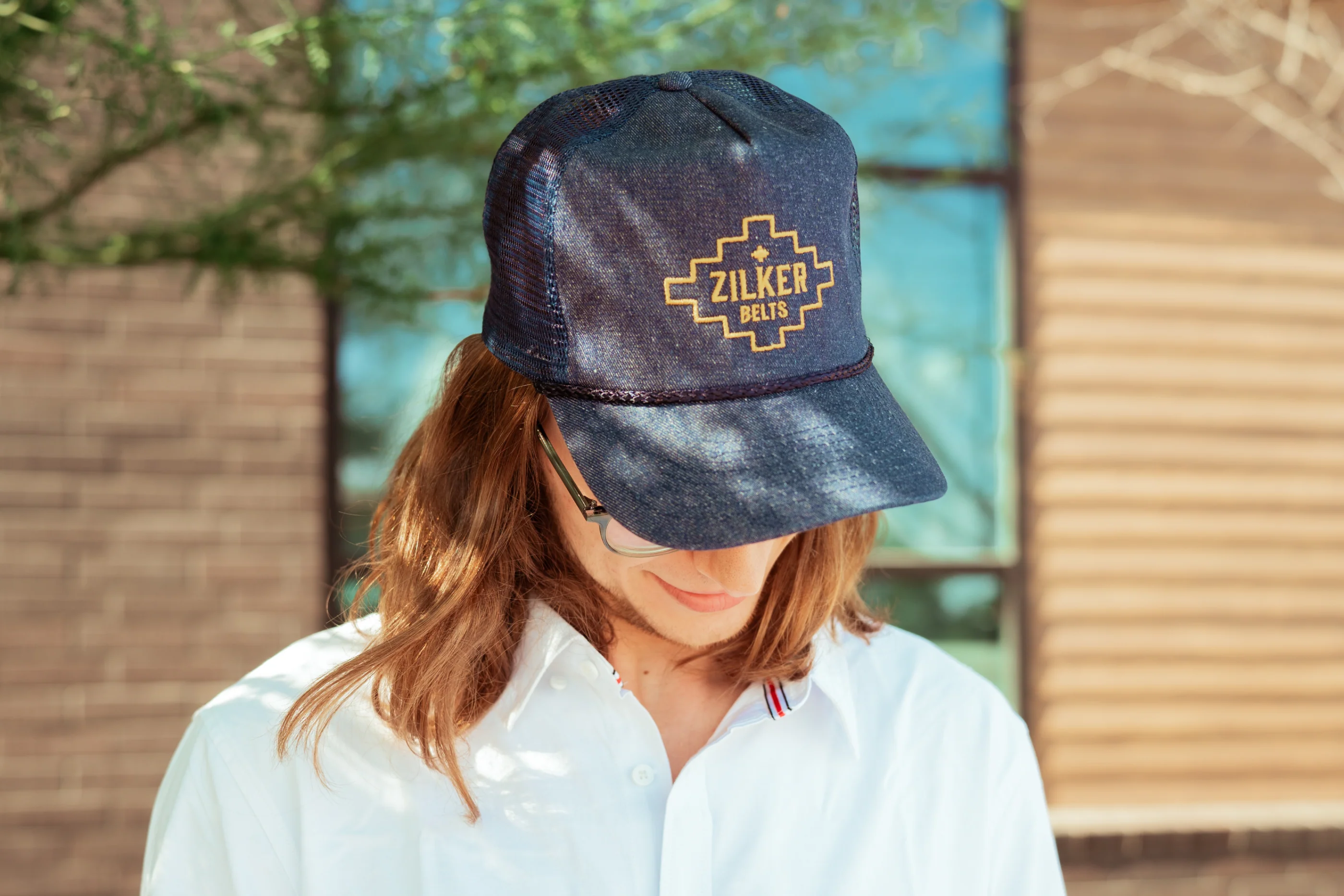 Denim Trucker Hat - Image 5